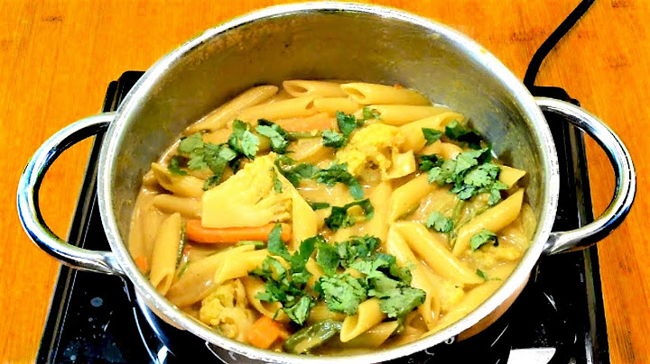 Indian Breeze with Curry Sauce: Συνταγή ζυμαρικών με κάρυ