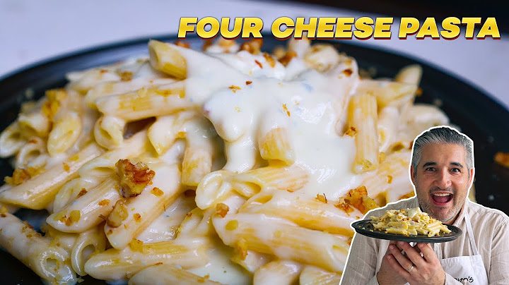 Ψημένο με τυρί: Συνταγή Ζυμαρικών Quattro Formaggi